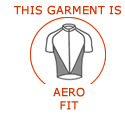 Aero fit cycling jersey